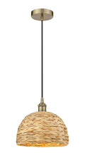 Edison Mini Pendant Antique Brass Finish
