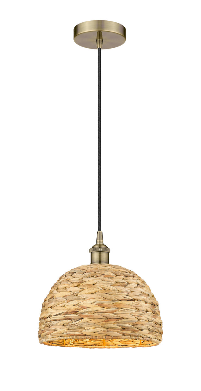 Edison Mini Pendant Antique Brass Finish