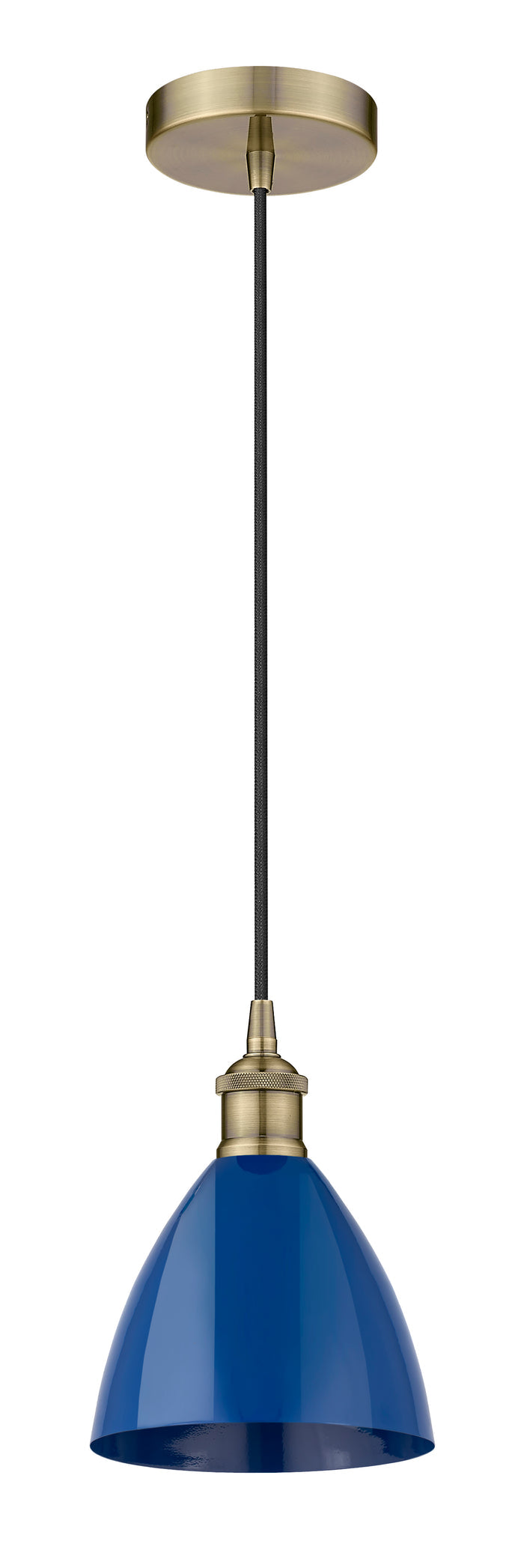 Edison Mini Pendant Antique Brass Finish