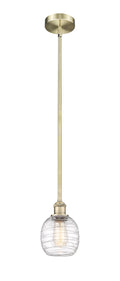 Edison Mini Pendant Antique Brass Finish