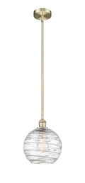 Edison Mini Pendant Antique Brass Finish