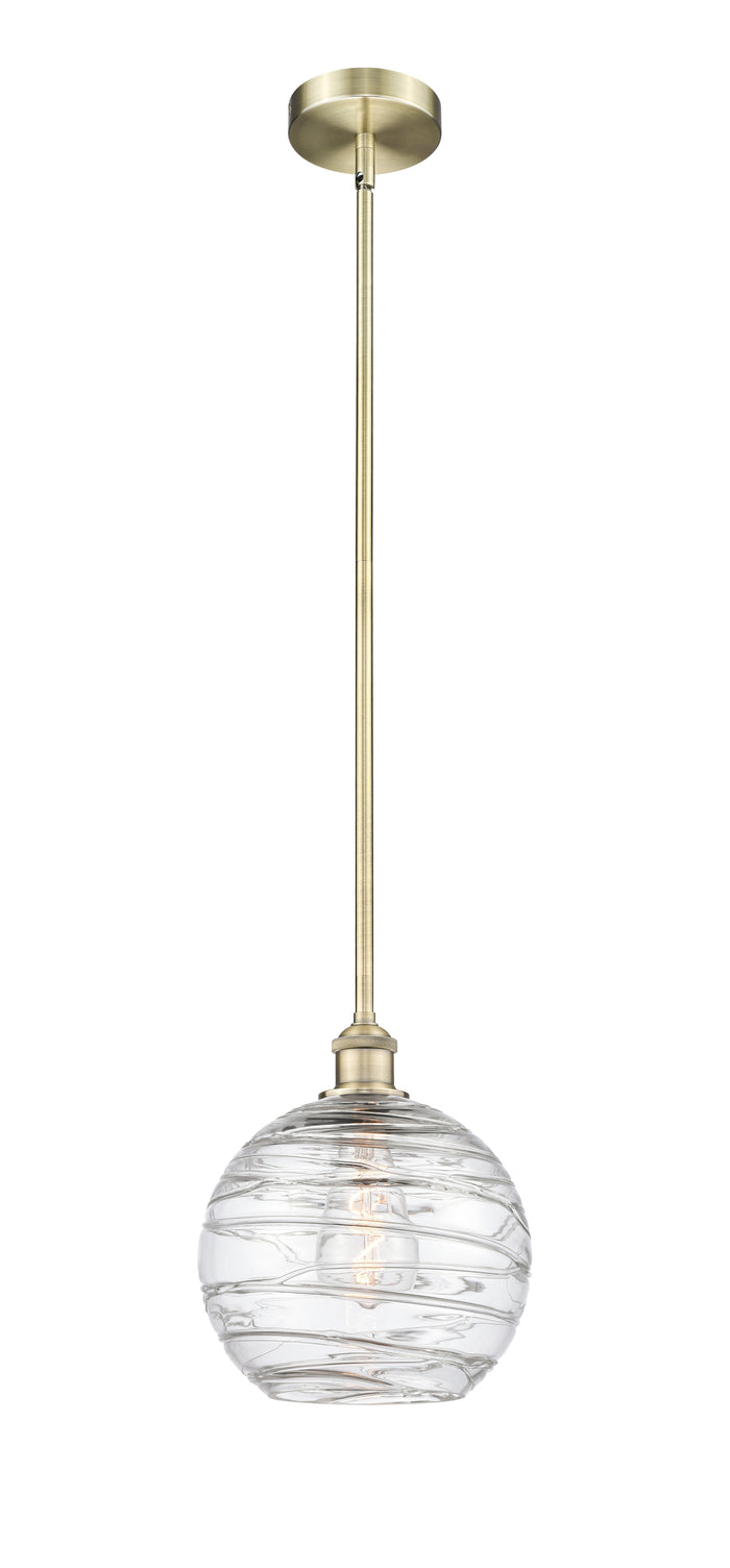 Edison Mini Pendant Antique Brass Finish