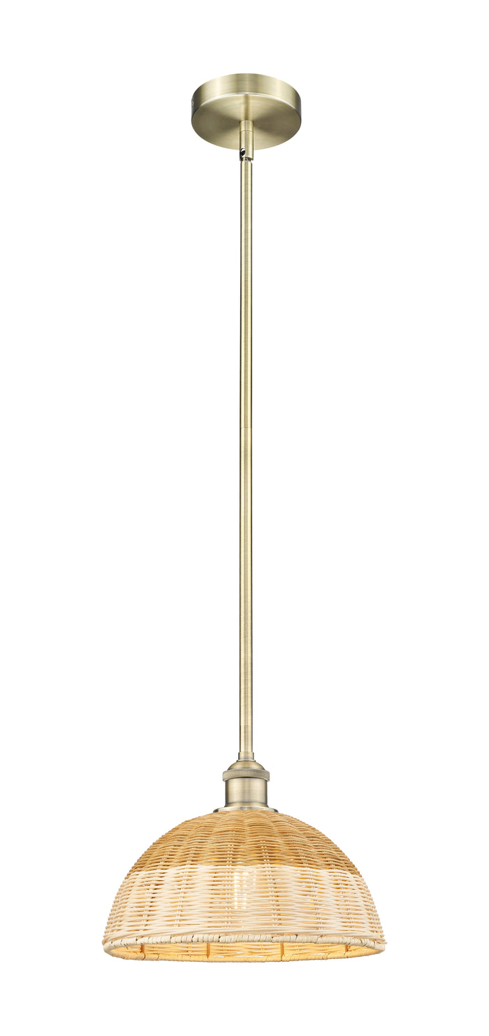 Edison Mini Pendant Antique Brass Finish