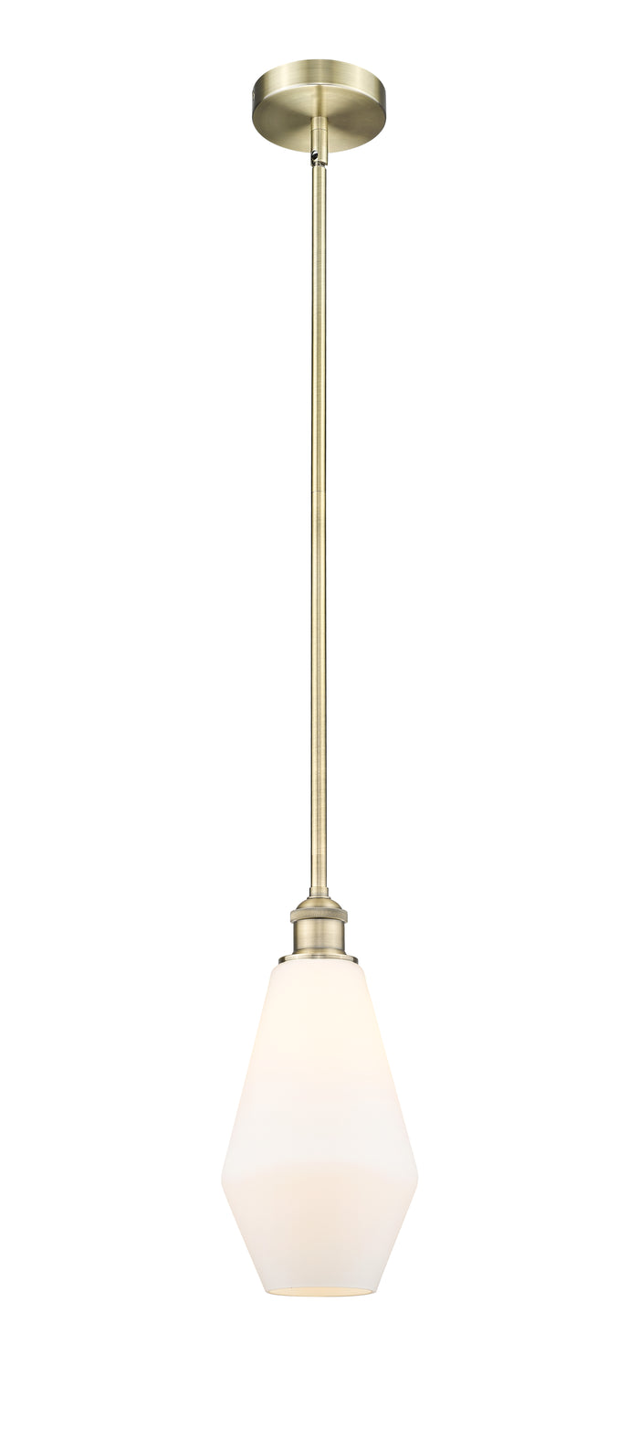 Edison Mini Pendant Antique Brass Finish
