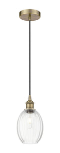 Edison Mini Pendant Antique Brass Finish
