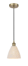 Edison Mini Pendant Antique Brass Finish