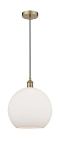 Edison Mini Pendant Antique Brass Finish