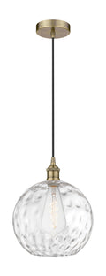 Edison Mini Pendant Antique Brass Finish