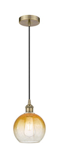 Edison Mini Pendant Antique Brass Finish