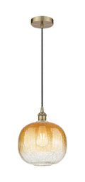 Edison Mini Pendant Antique Brass Finish