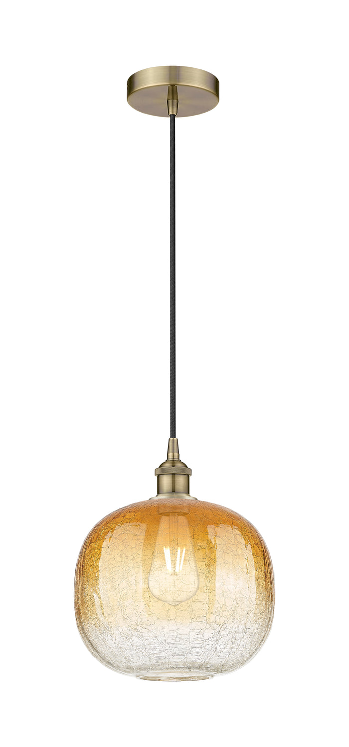 Edison Mini Pendant Antique Brass Finish