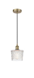 Edison Mini Pendant Antique Brass Finish