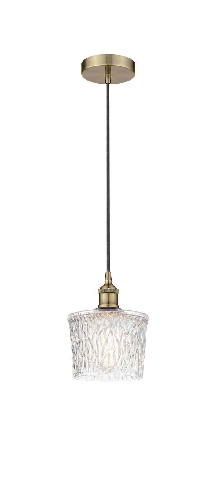 Edison Mini Pendant Antique Brass Finish