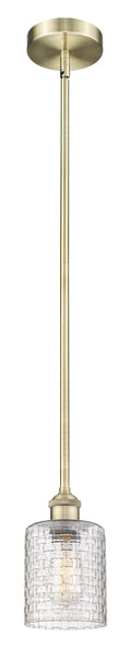 Edison Mini Pendant Antique Brass Finish