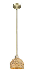 Edison Mini Pendant Antique Brass Finish