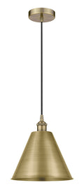 Edison Mini Pendant Antique Brass Finish