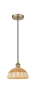 Edison Mini Pendant Antique Brass Finish