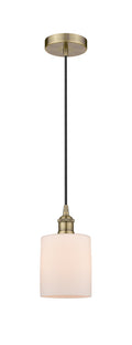 Edison Mini Pendant Antique Brass Finish