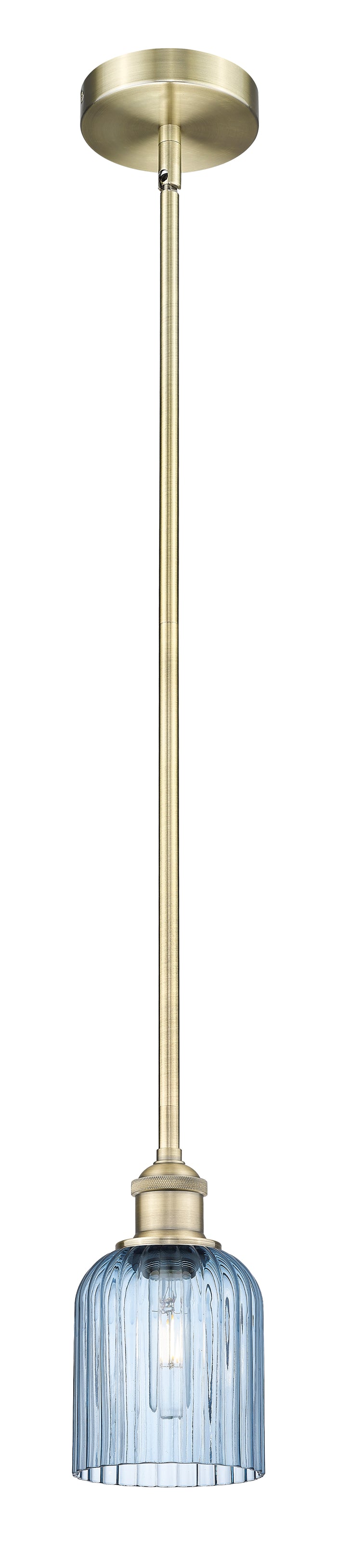 Edison Mini Pendant Antique Brass Finish
