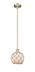 Edison Mini Pendant Antique Brass Finish