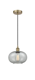 Edison Mini Pendant Antique Brass Finish