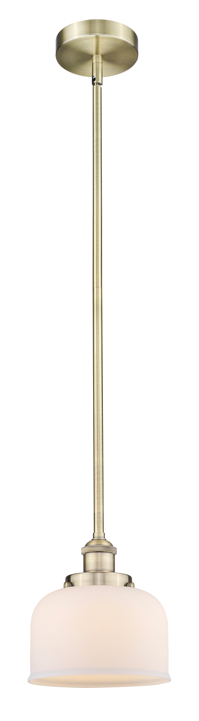 Edison Mini Pendant Antique Brass Finish