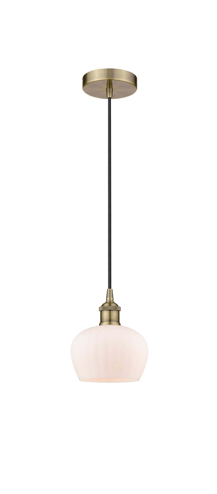 Edison Mini Pendant Antique Brass Finish