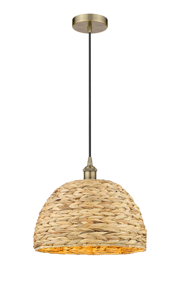 Edison Mini Pendant Antique Brass Finish