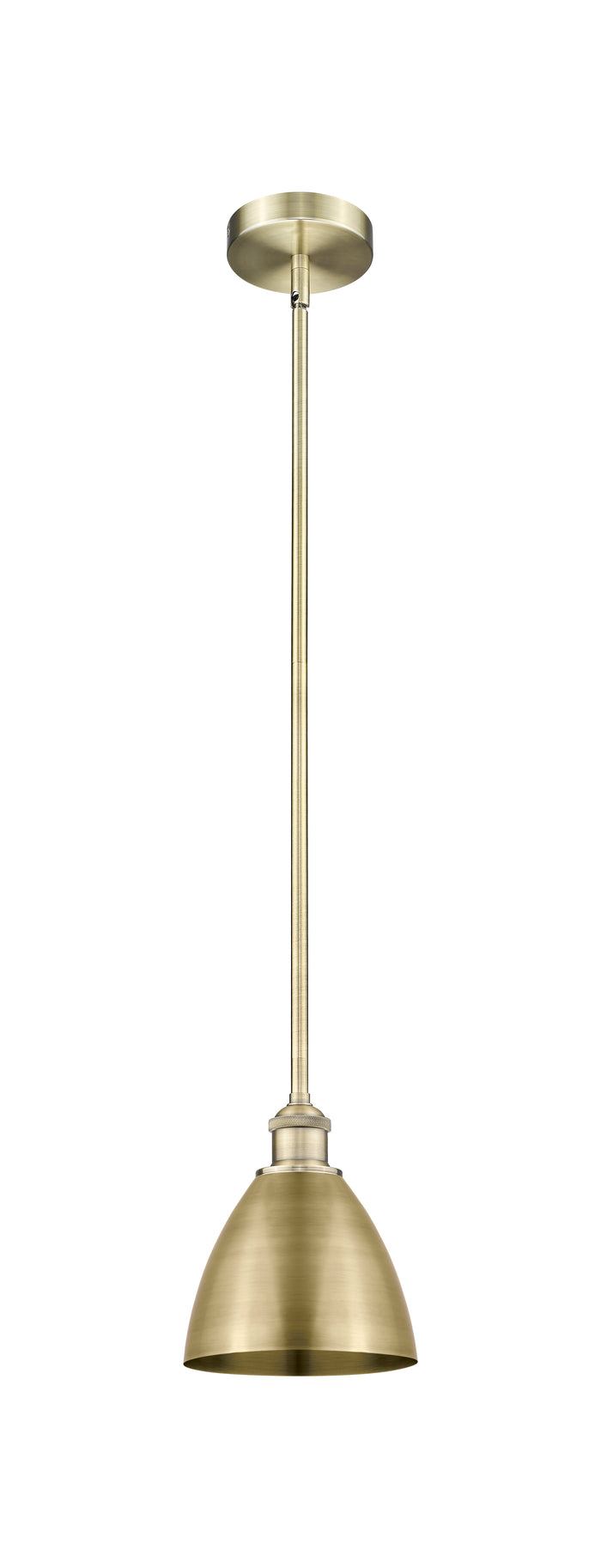 Edison Mini Pendant Antique Brass Finish