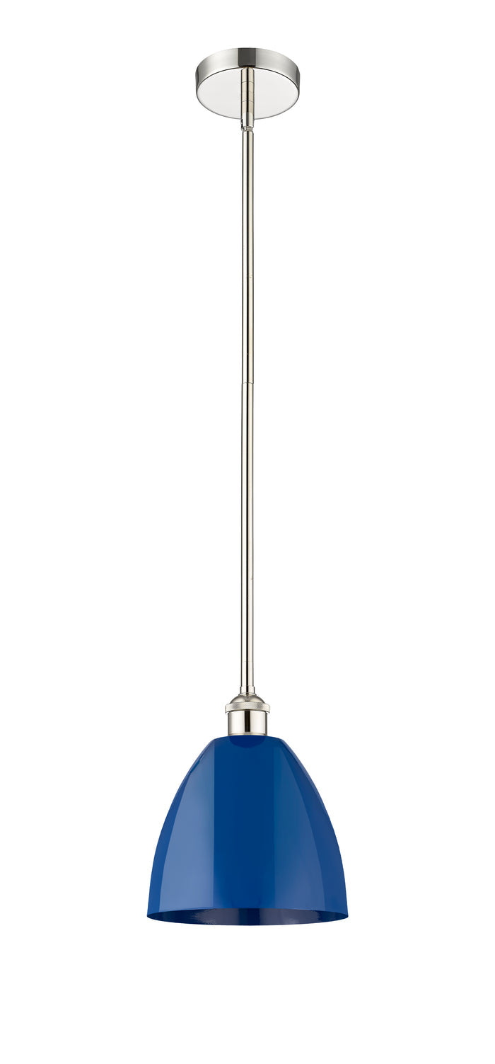 Polished Nickel / Blue