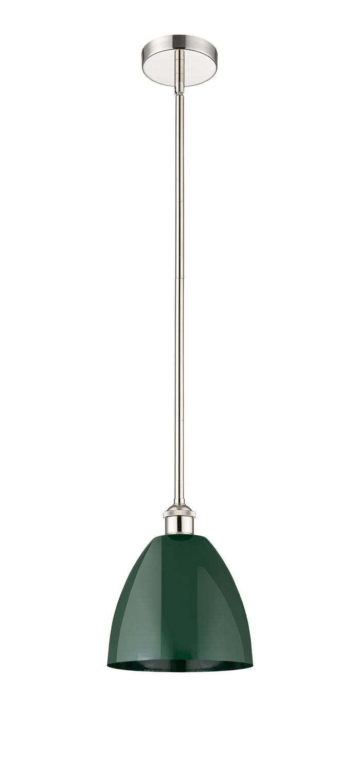 Polished Nickel / Green