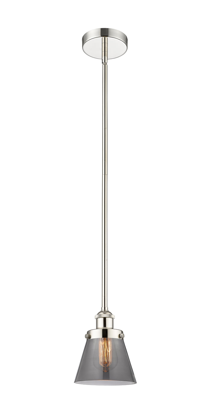 Polished Nickel / Light Smoke
