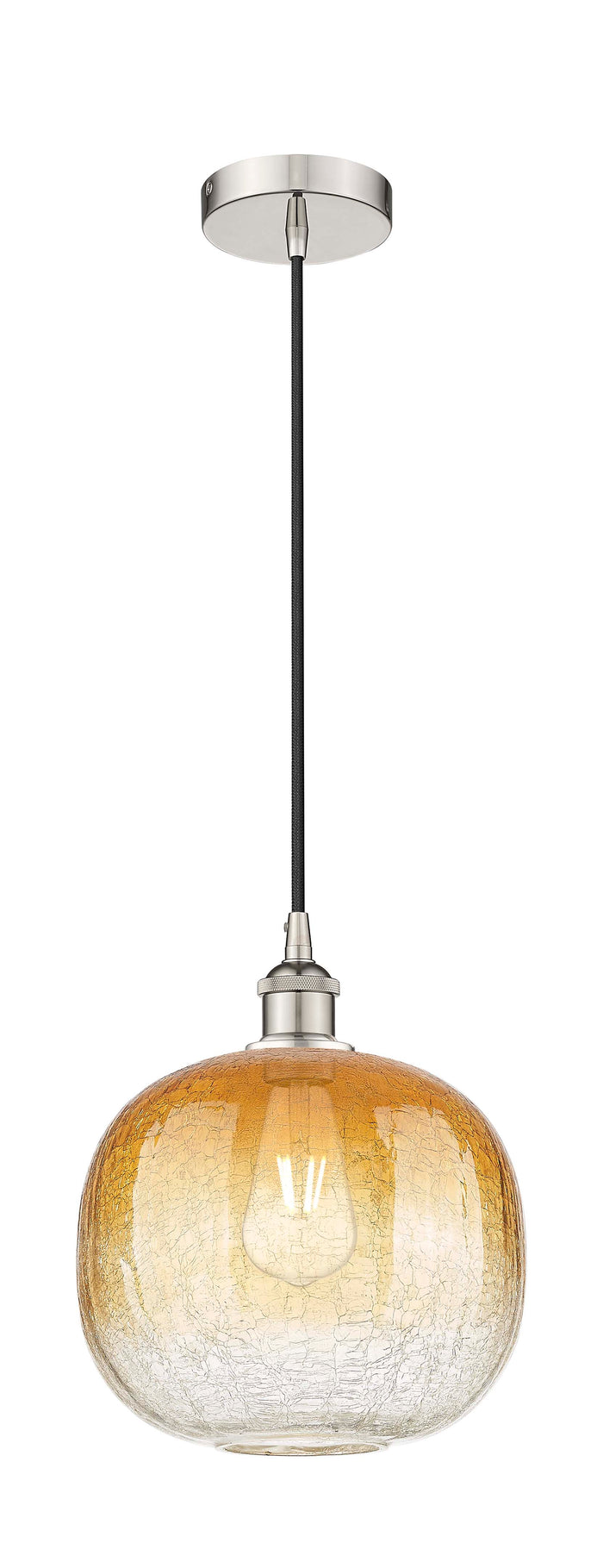 Polished Nickel / Amber