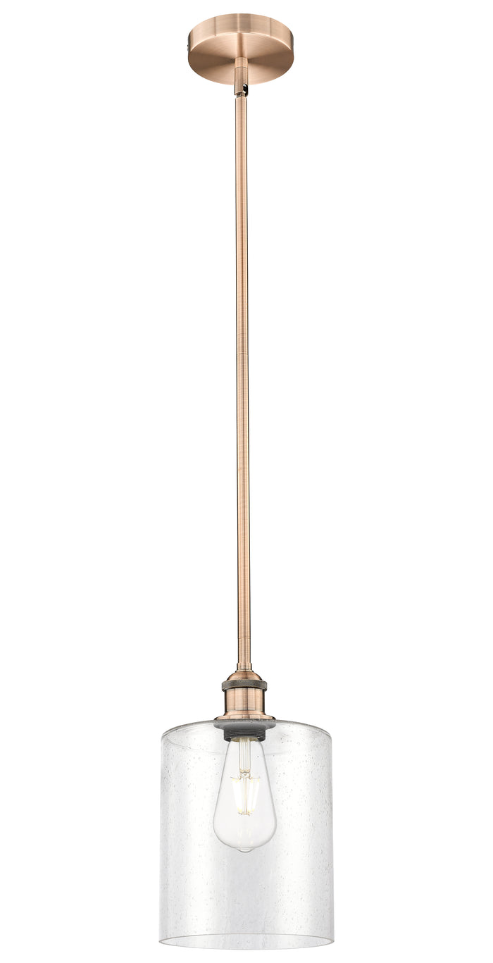 Edison Mini Pendant Antique Brass Finish