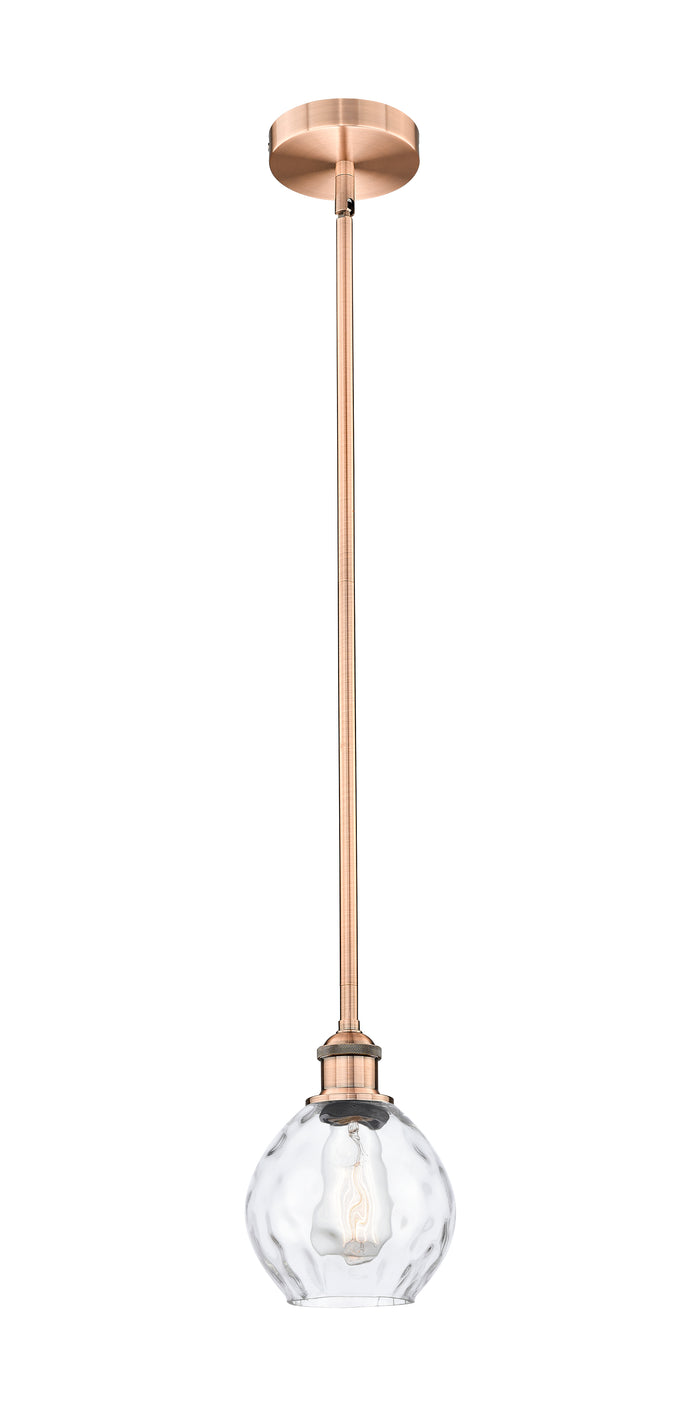 Edison Mini Pendant Antique Brass Finish