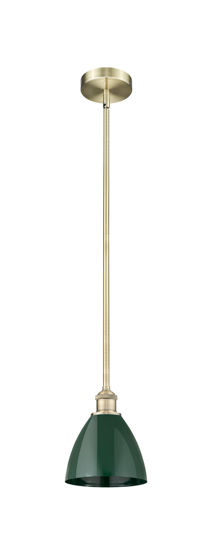 Edison Mini Pendant Antique Brass Finish