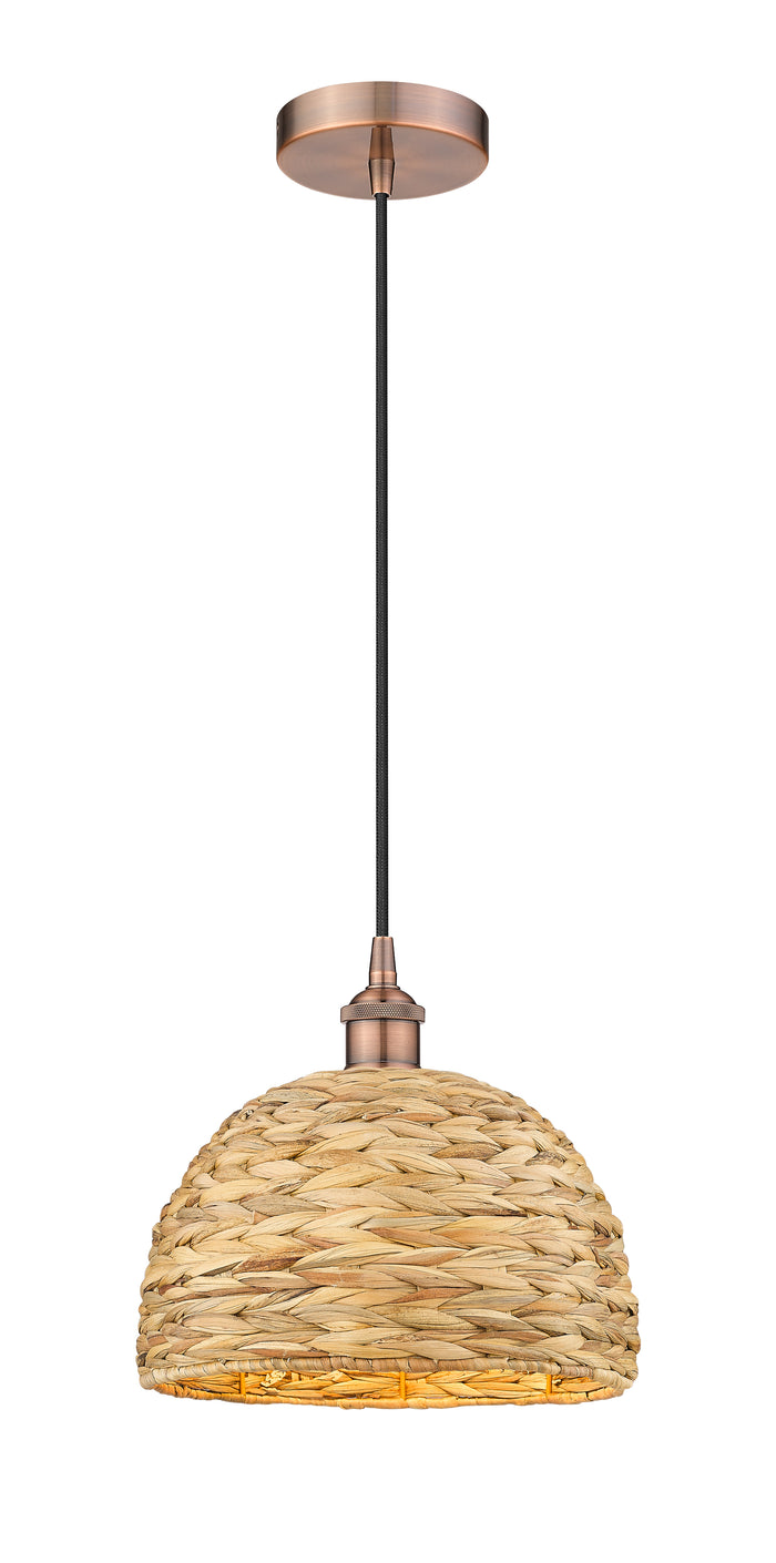 Edison Mini Pendant Antique Brass Finish