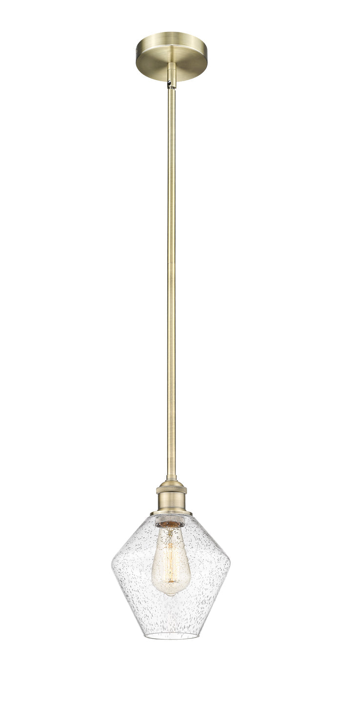 Edison Mini Pendant Antique Brass Finish
