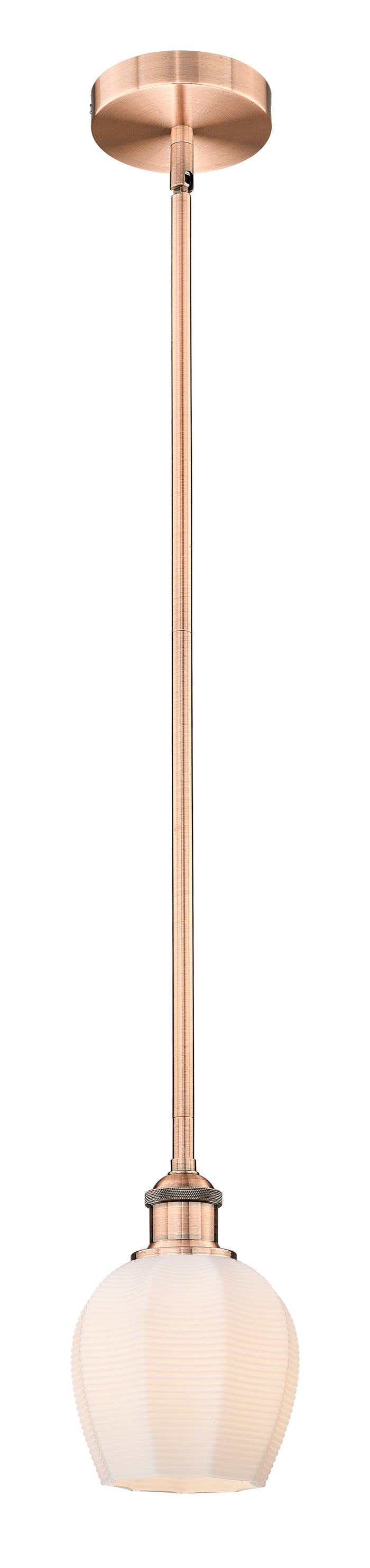 Edison Mini Pendant Antique Brass Finish