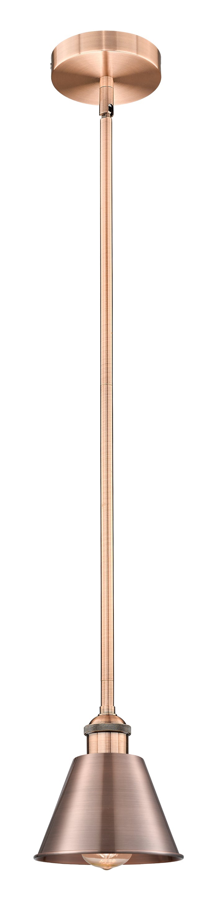 Edison Mini Pendant Antique Brass Finish