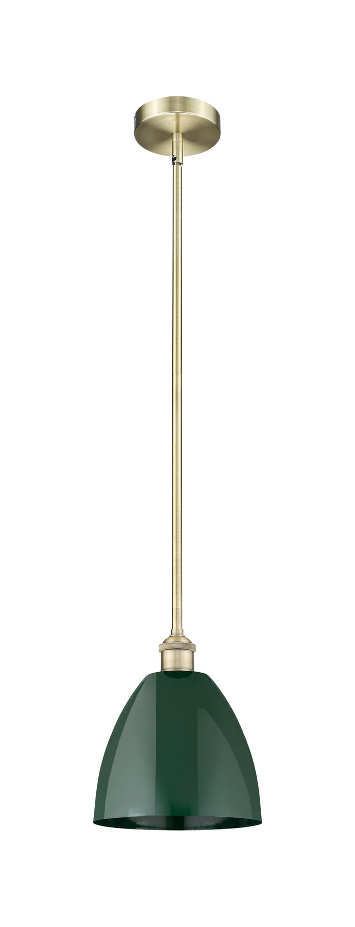 Edison Mini Pendant Antique Brass Finish