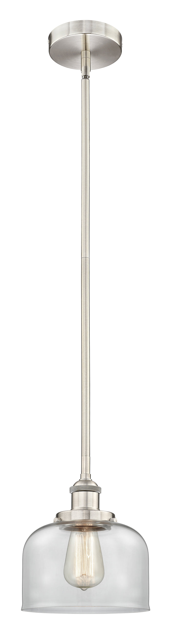 Brushed Satin Nickel / Clear