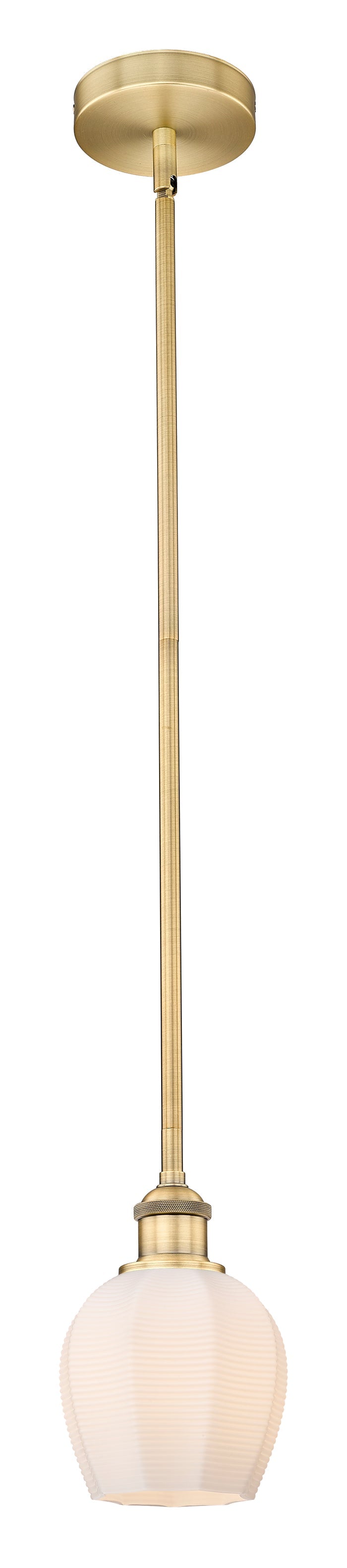 Edison Mini Pendant Antique Brass Finish