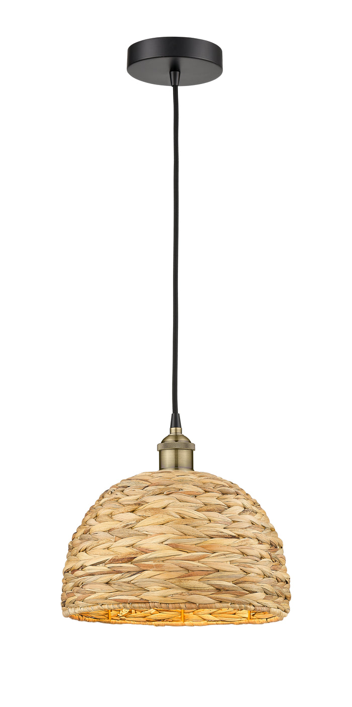 Edison Mini Pendant Antique Brass Finish