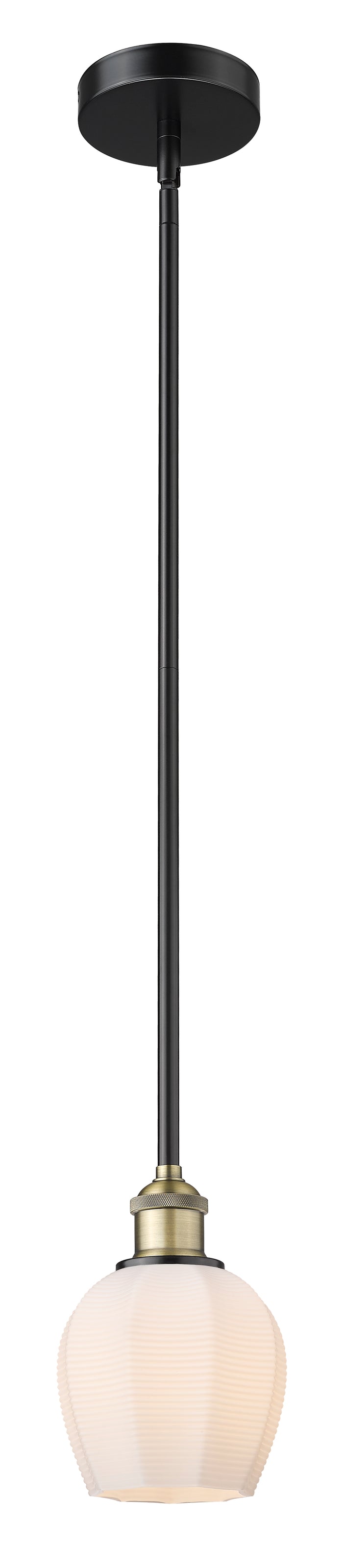 Edison Mini Pendant Antique Brass Finish