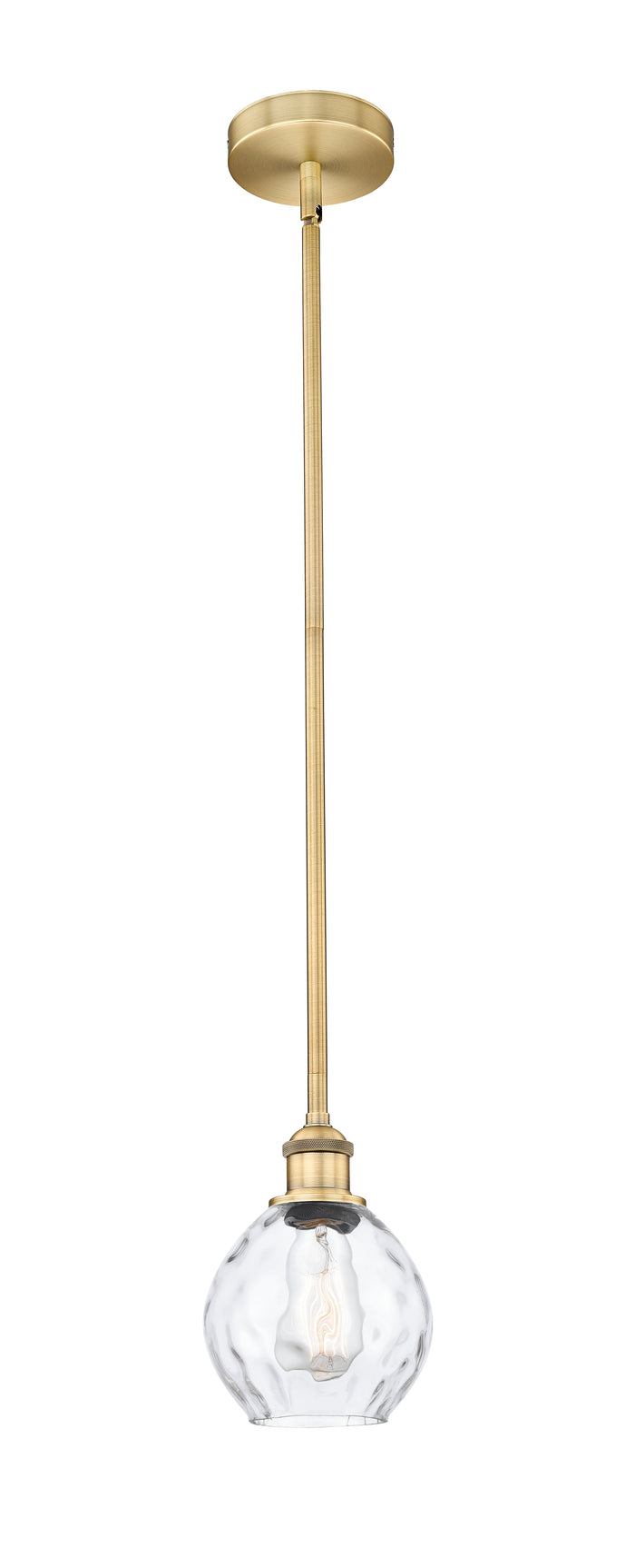 Edison Mini Pendant Antique Brass Finish