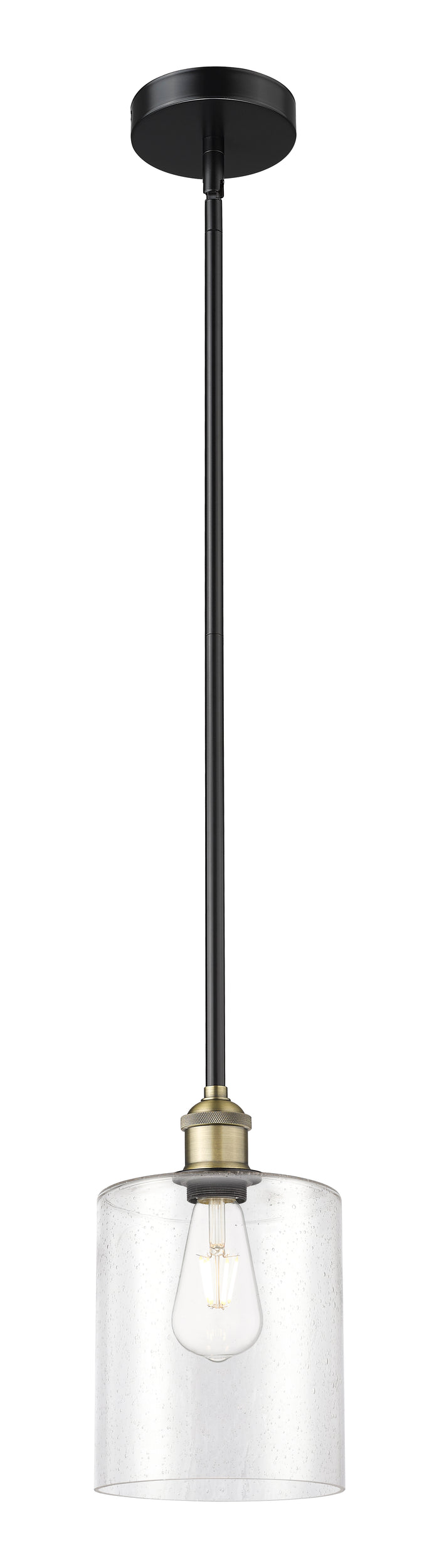Edison Mini Pendant Antique Brass Finish