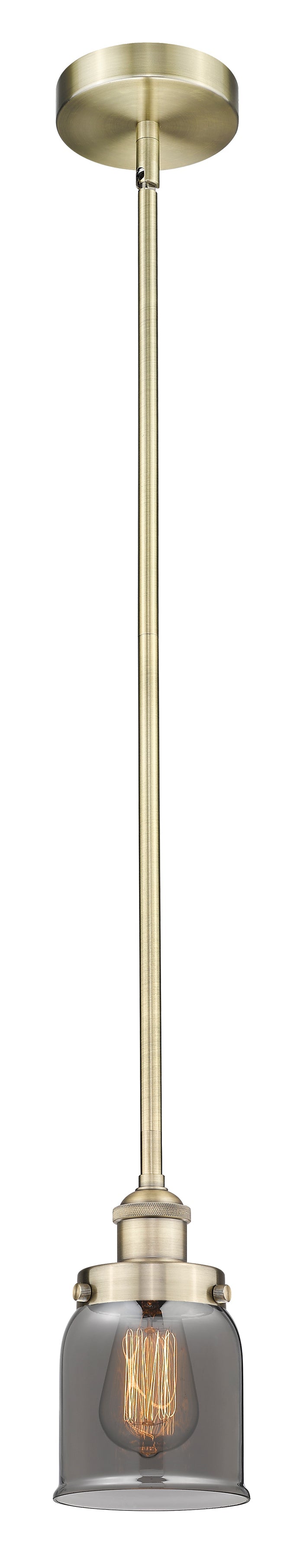 Edison Mini Pendant Antique Brass Finish
