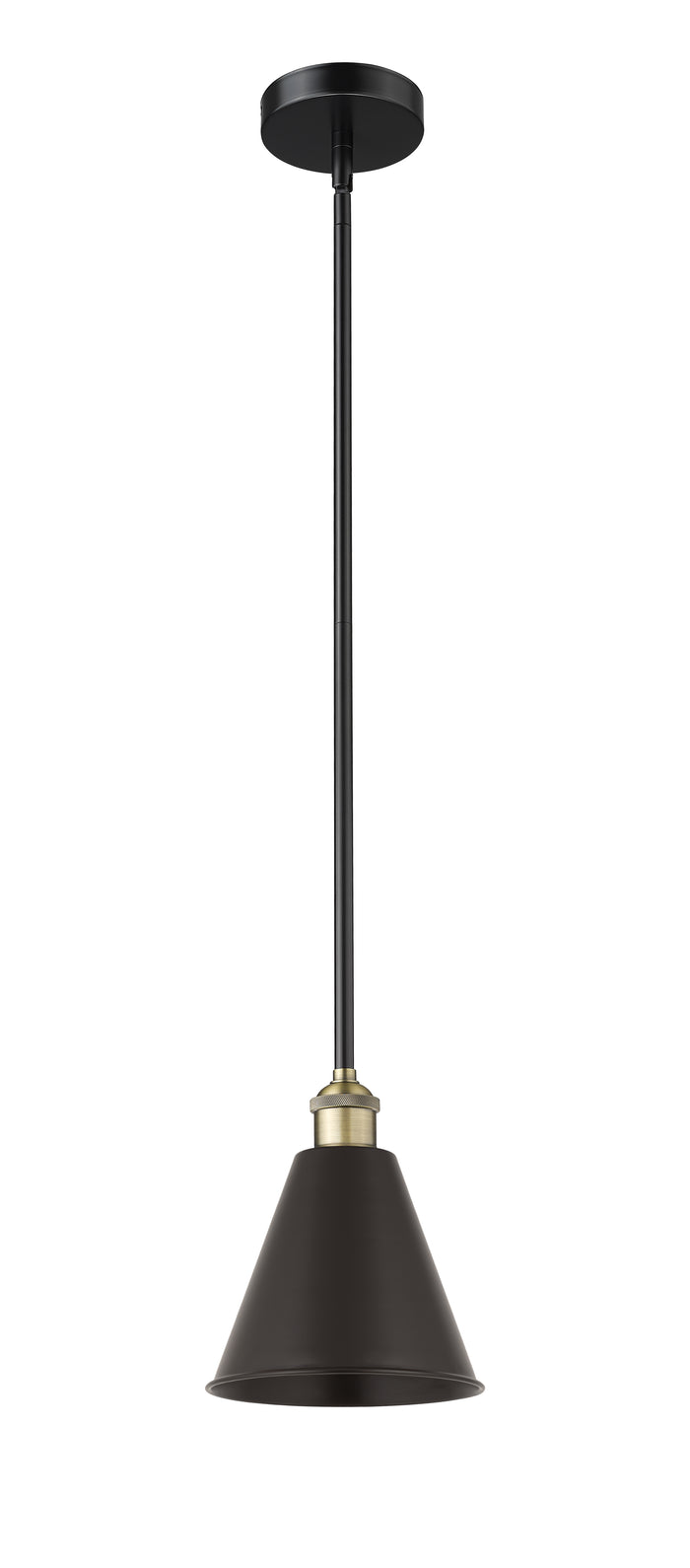 Edison Mini Pendant Antique Brass Finish