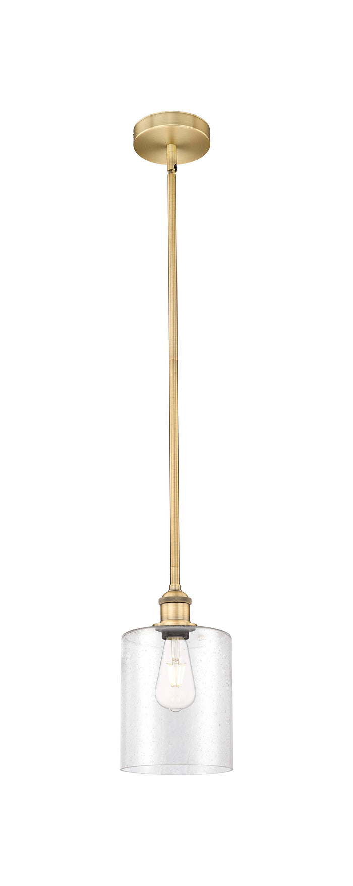 Edison Mini Pendant Antique Brass Finish
